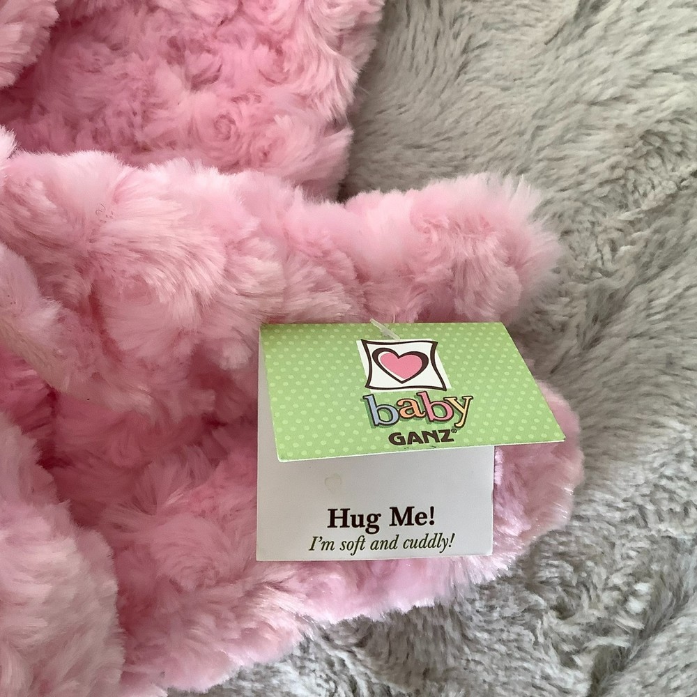 Nwt Baby Ganz pink bunny - Picture 3 of 5